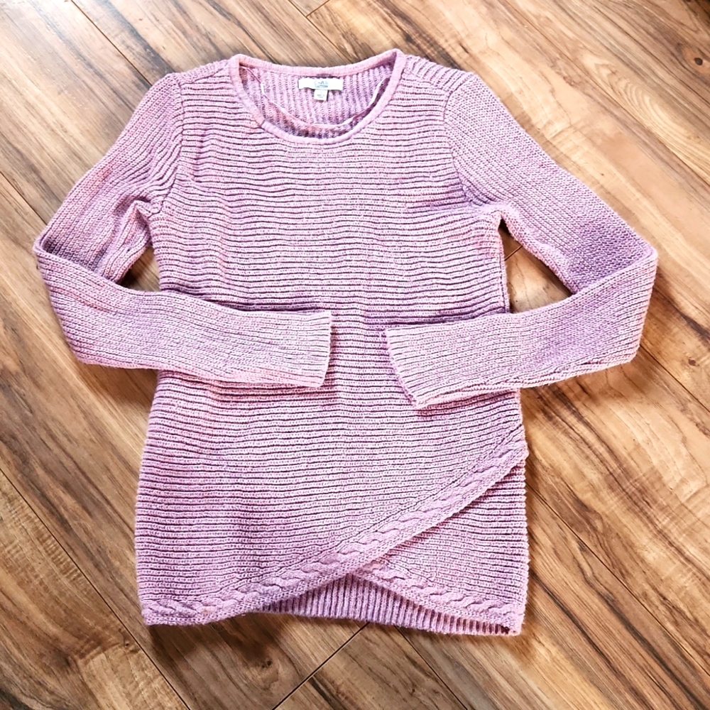 Croft and Barrow long sleeve knit top